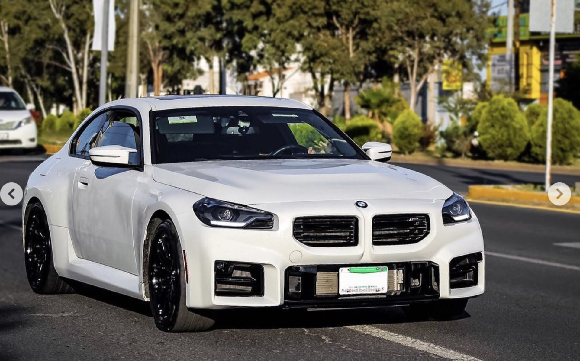 Alpine White G87 M2 with Sunroof Driving Around Mexico - G87 BMW M2 and  2Series Forum